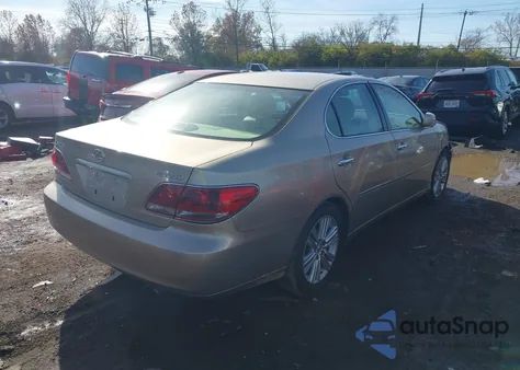 2005 Lexus Es 330 из США, поврежденный, VIN JTHBA30G555081509